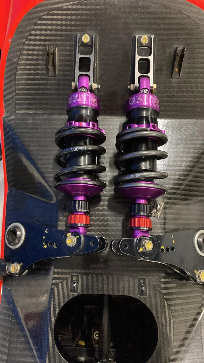 Detalle técnico de la suspensión