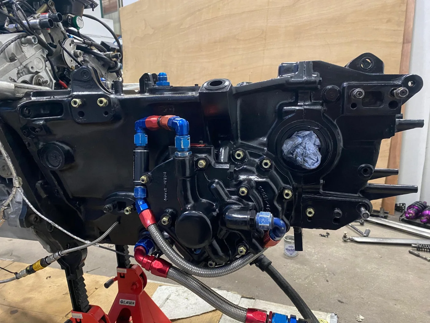 Detalle técnico de la transmisión